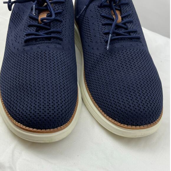 Vilocy Mens 45 (US 10.5) Blue Fashion Dress Casual Oxford Sneaker Business V2201 main image 7